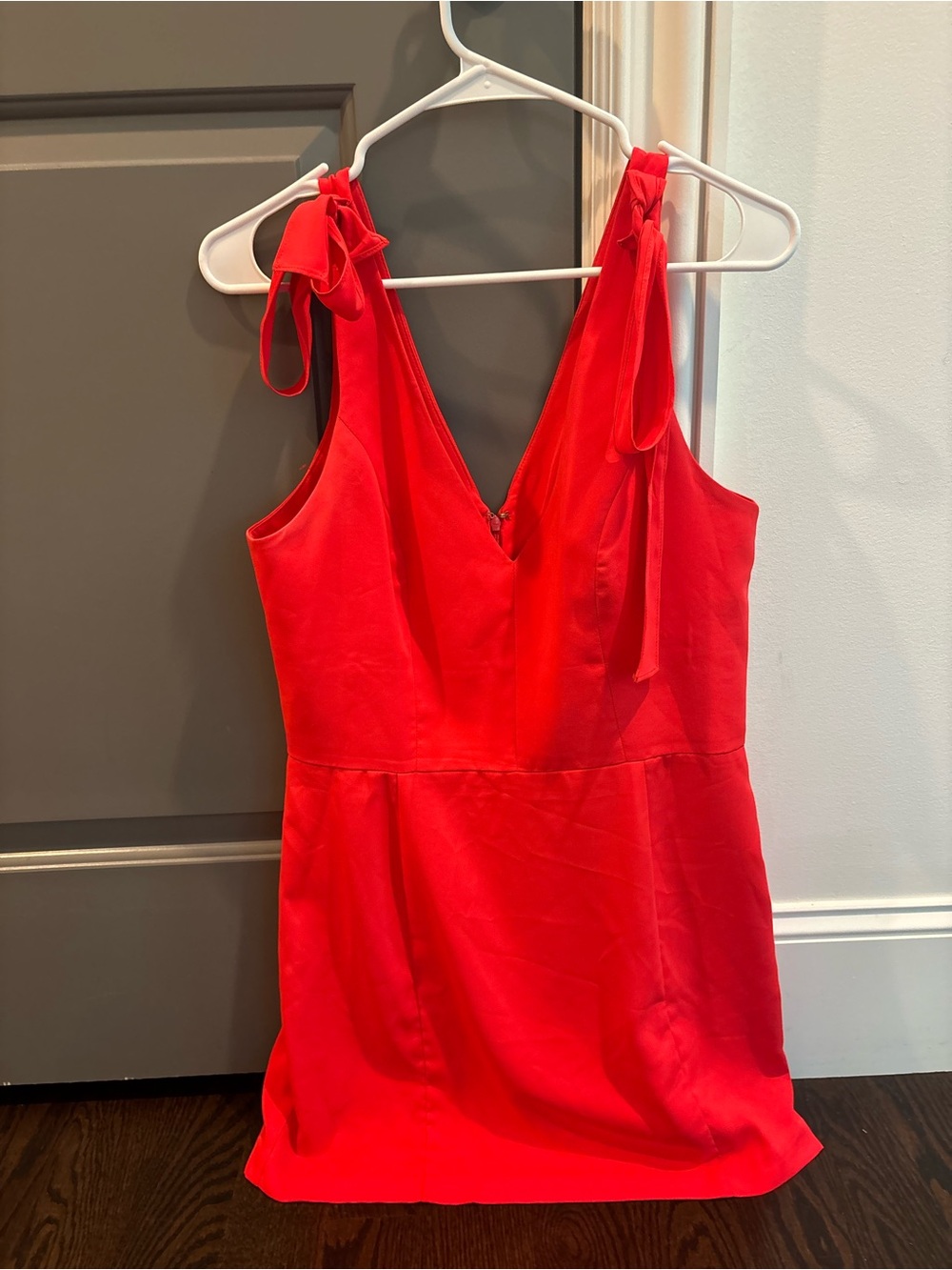 Amanda Uprichard Vibrant Red Sleeveless Dress